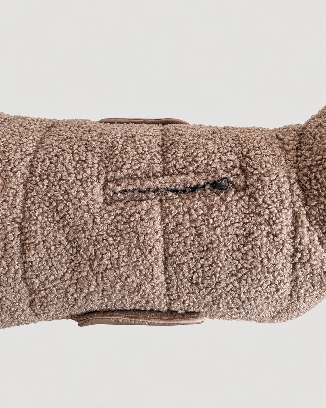 Teddy Jacket · Stone Taupe