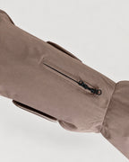 RAIN COAT · TAUPE